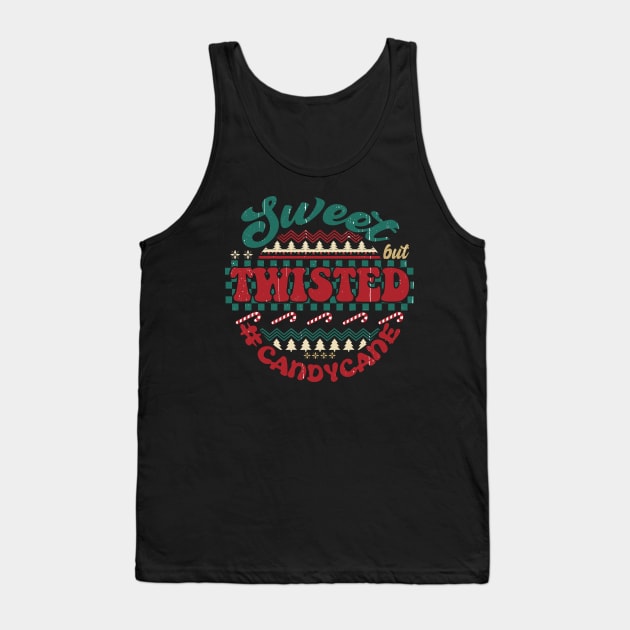 Sweet But Twisted Christmas Tank Top by Nova Studio Designs